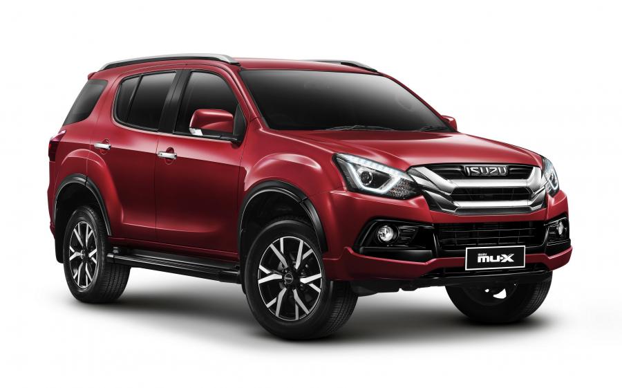  Isuzu MU-X The Onyx (Etna Red) 2019 года  (TH) (фото 1 из 3)